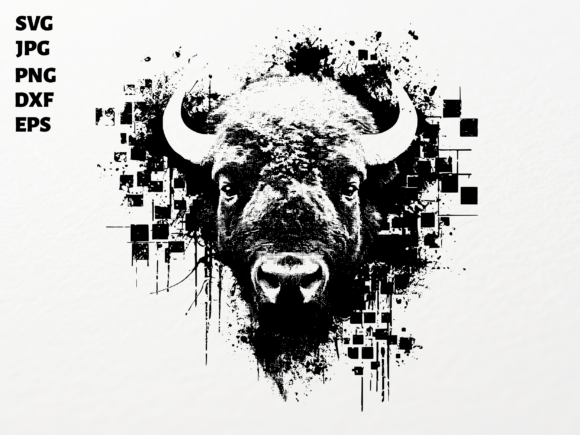 Buffalo Head Grunge SVG for Cricut Review