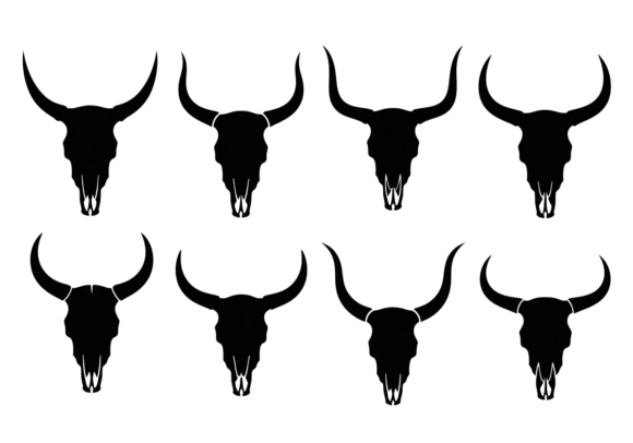 Bull Skull Vector Pack Western Boho Review for Real Projects