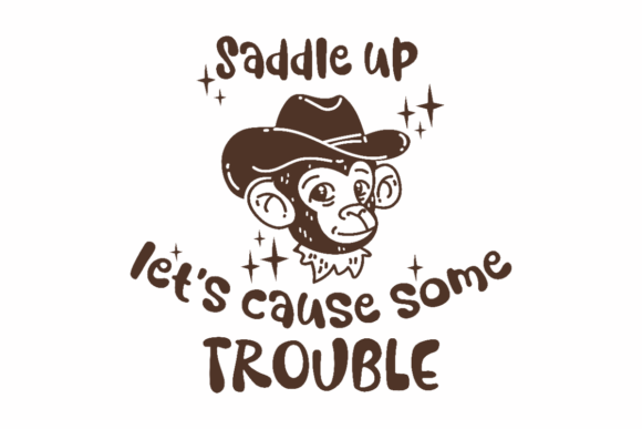 Cheeky Monkey Meets Western Charm