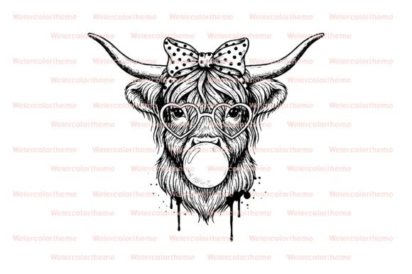 Coquette Highland Cow SVG Review for Real Embroidery Projects