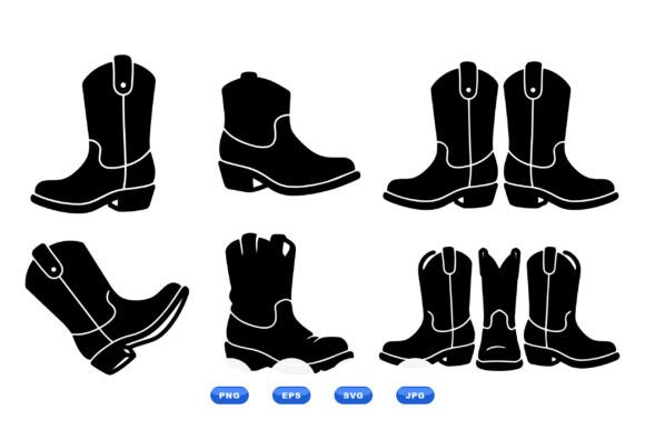 Cowboy Boot Clipart Pack Review