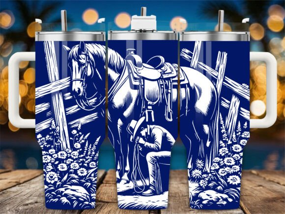 Cowboy Prayer Horse: A Design That Packs a Punch