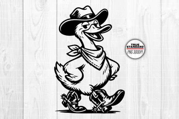 Goose Cowboy Embroidery Design Review: A Wildly Versatile Graphic