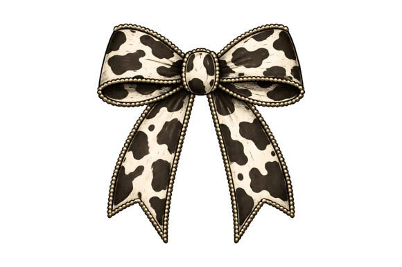 Neutral Cow Print Western Bow Review for Real Embroidery Projects