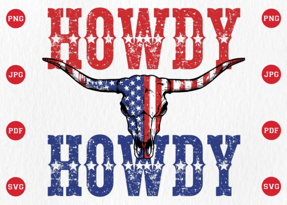 Western Howdy 4th of July PNG Review: Practical Embroidery Design Insights